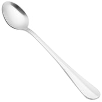 Walco 9404 Lancer 7 1/4" 18/10 Stainless Steel Extra Heavy Weight Iced Teaspoon - 12/Pack
