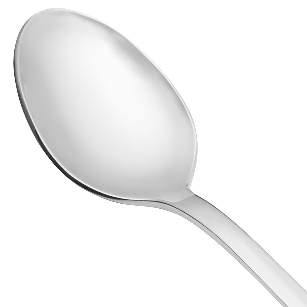 Walco 9404 Lancer 7 1/4" 18/10 Stainless Steel Extra Heavy Weight Iced Teaspoon - 12/Pack