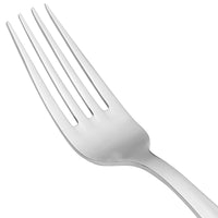 Walco 9405 Lancer 7 5/8" 18/10 Stainless Steel Extra Heavy Weight Dinner Fork - 12/Pack