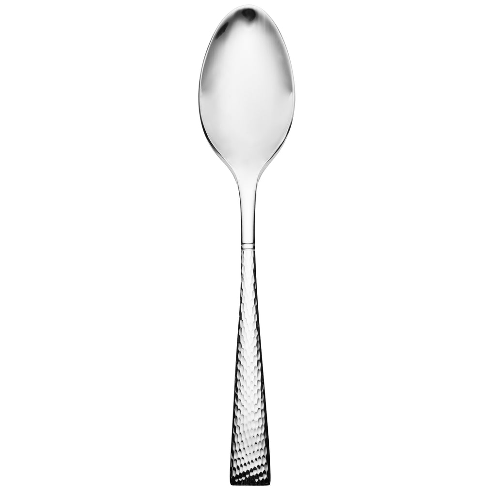 Reed & Barton RB118-002 Hollis 7 3/8" 18/10 Stainless Steel Extra Heavy Weight Dessert Spoon - 12/Pack