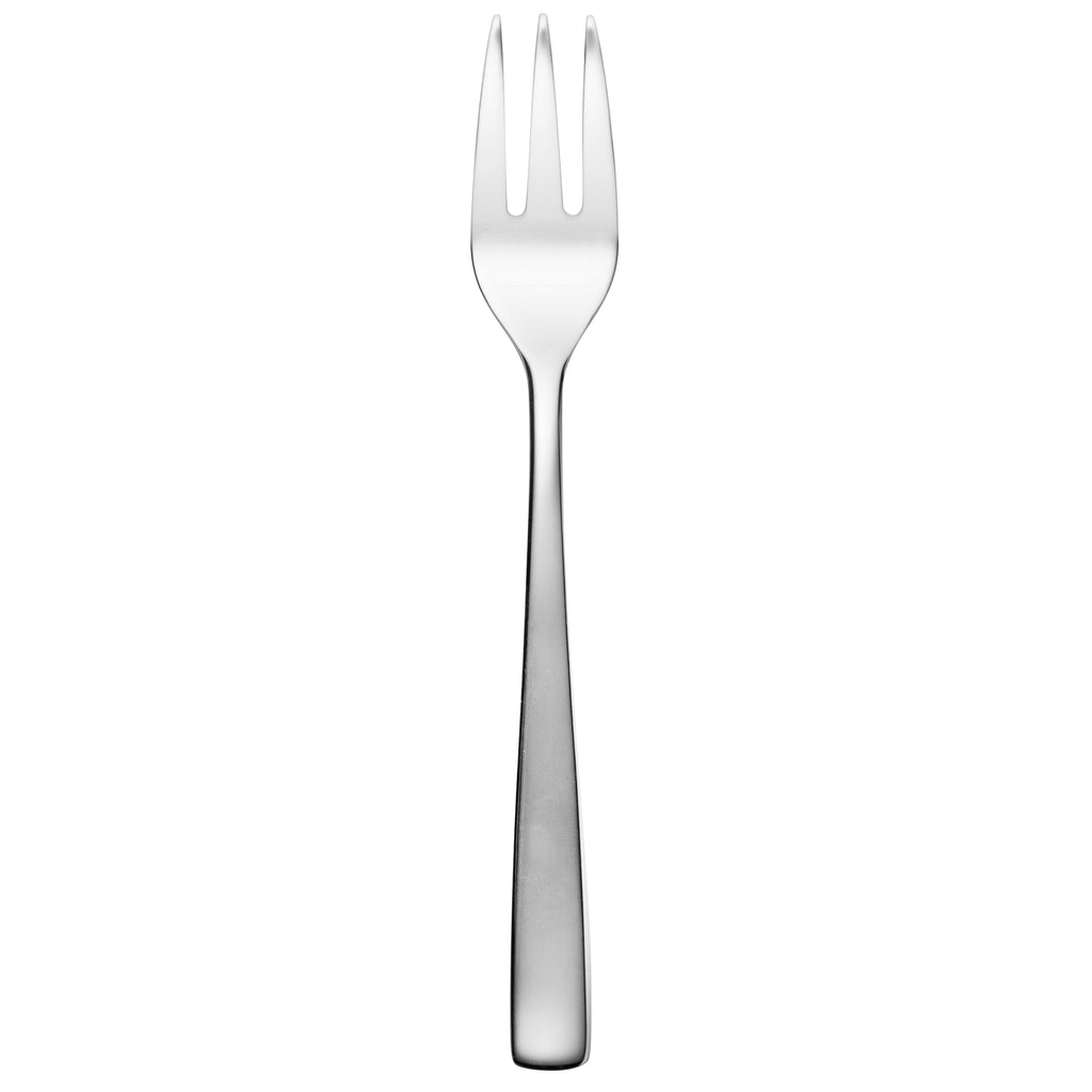 Arcoroc T1821 Vesca 5 5/8" 18/10 Stainless Steel Extra Heavy Weight Oyster Fork by Arc Cardinal - 12/Pack