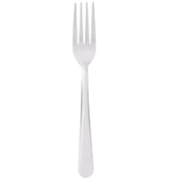 Choice Windsor 7" 18/0 Stainless Steel Dinner Fork - 12/Pack