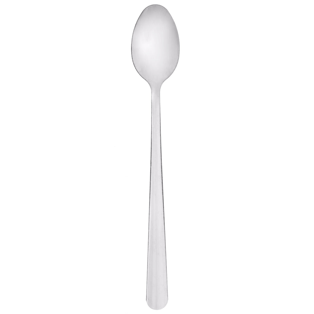 Choice Windsor 8" 18/0 Stainless Steel Iced Tea Spoon - 12/Pack