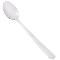 Choice Windsor 8" 18/0 Stainless Steel Iced Tea Spoon - 12/Pack