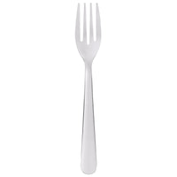 Choice Windsor 6 1/8" 18/0 Stainless Steel Salad Fork - 12/Pack
