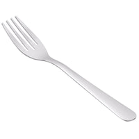 Choice Windsor 6 1/8" 18/0 Stainless Steel Salad Fork - 12/Pack