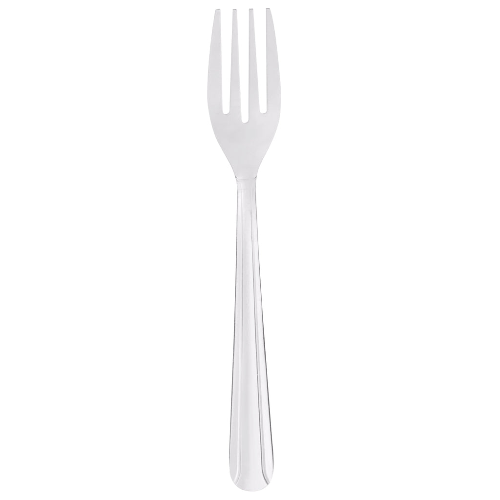 Choice Dominion 6 1/8" 18/0 Stainless Steel Salad Fork - 12/Pack