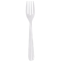 Choice Dominion 6 1/8" 18/0 Stainless Steel Salad Fork - 12/Pack