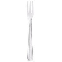 Choice Dominion 5 5/8" 18/0 Stainless Steel Cocktail / Oyster Fork - 12/Pack
