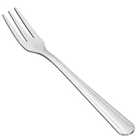 Choice Dominion 5 5/8" 18/0 Stainless Steel Cocktail / Oyster Fork - 12/Pack