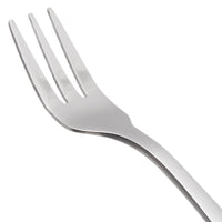 Acopa Midland 5 1/2" 18/0 Stainless Steel Medium Weight Cocktail / Oyster Fork - 12/Pack