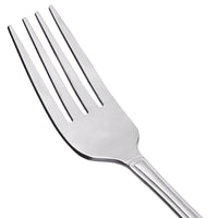 Acopa Atglen 7 5/8" 18/0 Stainless Steel Medium Weight Dinner Fork - 12/Pack