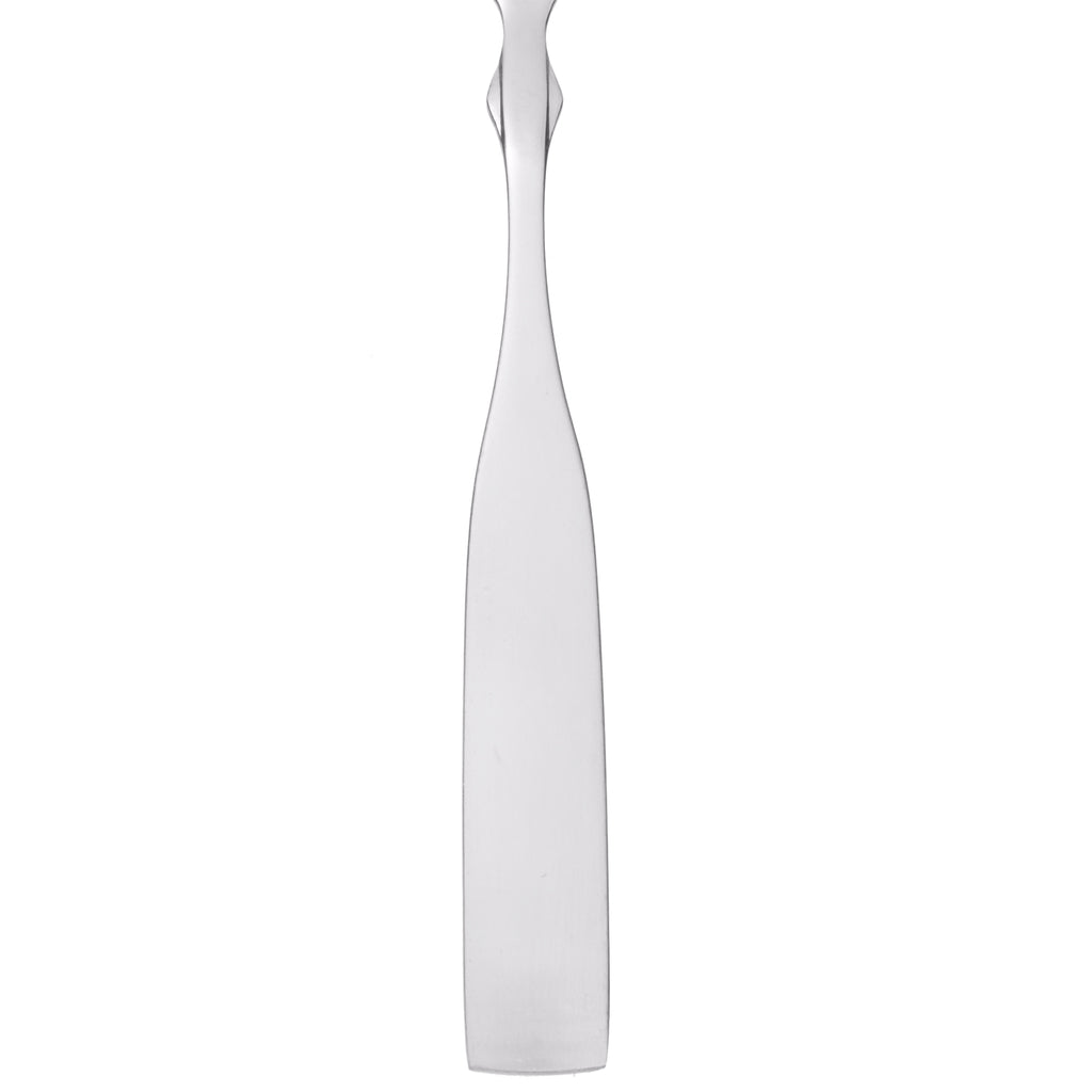 Acopa Delmont 6 3/8" 18/0 Stainless Steel Medium Weight Salad Fork - 12/Pack