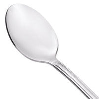 Acopa Atglen 7 5/8" 18/0 Stainless Steel Medium Weight Iced Tea Spoon - 12/Pack