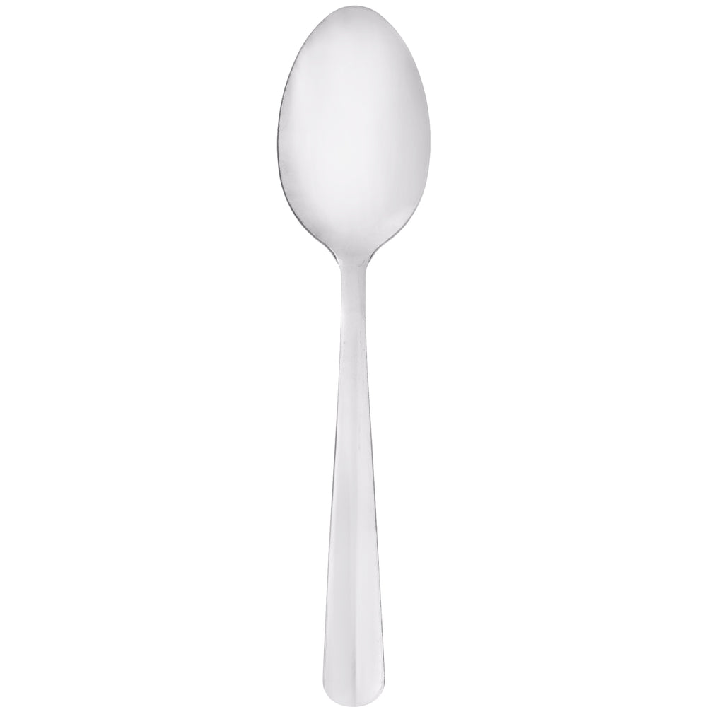 Choice Windsor 5 7/8" 18/0 Stainless Steel Teaspoon - 12/Pack