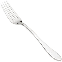 Chef & Sommelier T4701 Lazzo 8 1/4" 18/10 Stainless Steel Extra Heavy Weight Dinner Fork by Arc Cardinal - 12/Pack