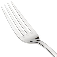 Chef & Sommelier T4701 Lazzo 8 1/4" 18/10 Stainless Steel Extra Heavy Weight Dinner Fork by Arc Cardinal - 12/Pack