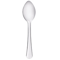 Choice Windsor 4 11/16" 18/0 Stainless Steel Demitasse Spoon - 12/Pack