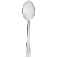 Choice Dominion 7 5/8" 18/0 Stainless Steel Tablespoon / Serving Spoon - 12/Pack