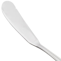 Acopa Atglen 7" 18/0 Stainless Steel Medium Weight Butter Spreader - 12/Pack