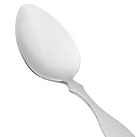 Acopa Delmont 6 1/8" 18/0 Stainless Steel Medium Weight Teaspoon - 12/Pack