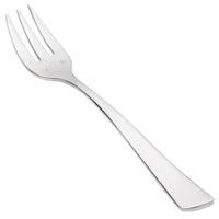 Chef & Sommelier T5221 Ezzo 5 7/8" 18/10 Stainless Steel Extra Heavy Weight Oyster / Cocktail Fork by Arc Cardinal - 12/Pack