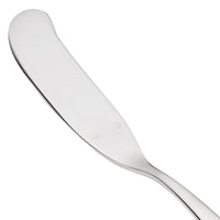 Chef & Sommelier T5227 Ezzo 6 5/8" 18/10 Stainless Steel Extra Heavy Weight Butter Spreader by Arc Cardinal - 12/Pack