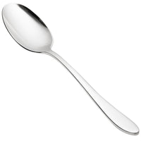 Chef & Sommelier T4706 Lazzo 7 1/4" 18/10 Stainless Steel Extra Heavy Weight Dessert Spoon by Arc Cardinal - 12/Pack