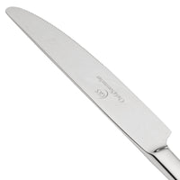 Chef & Sommelier T4708 Lazzo 8 3/8" 18/10 Stainless Steel Extra Heavy Weight Dessert Knife by Arc Cardinal - 12/Pack