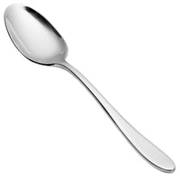Chef & Sommelier T4710 Lazzo 5 1/2" 18/10 Stainless Steel Extra Heavy Weight European Teaspoon by Arc Cardinal - 12/Pack