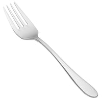 Chef & Sommelier T4729 Lazzo 7 1/4" 18/10 Stainless Steel Extra Heavy Weight Salad Fork by Arc Cardinal - 12/Pack