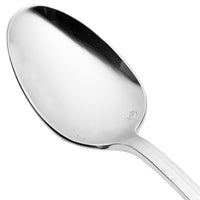 Chef & Sommelier T4802 Orzon 8 1/8" 18/10 Extra Heavy Weight Stainless Steel Dinner Spoon by Arc Cardinal - 12/Pack