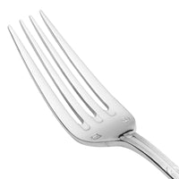 Chef & Sommelier T4805 Orzon 7 1/8" 18/10 Extra Heavy Weight Stainless Steel Dessert Fork by Arc Cardinal - 12/Pack