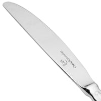 Chef & Sommelier T4808 Orzon 8 1/2" 18/10 Extra Heavy Weight Stainless Steel Dessert Knife by Arc Cardinal - 12/Pack