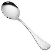 Chef & Sommelier T4809 Orzon 6 7/8" 18/10 Extra Heavy Weight Stainless Steel Soup Spoon by Arc Cardinal - 12/Pack