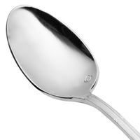 Chef & Sommelier T4810 Orzon 5 3/8" 18/10 Extra Heavy Weight Stainless Steel European Size Teaspoon by Arc Cardinal - 12/Pack