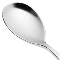 Chef & Sommelier T5206 Ezzo 7 1/4" 18/10 Stainless Steel Extra Heavy Weight Dessert Spoon by Arc Cardinal - 12/Pack