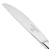 Chef & Sommelier T5208 Ezzo 8 5/8" 18/10 Stainless Steel Extra Heavy Weight Dessert Knife by Arc Cardinal - 12/Pack