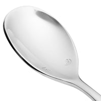 Chef & Sommelier T5211 Ezzo 4 1/2" 18/10 Stainless Steel Extra Heavy Weight Demitasse Spoon by Arc Cardinal - 12/Pack
