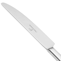 Chef & Sommelier T4704 Lazzo 9 1/2" 18/10 Stainless Steel Extra Heavy Weight Dinner Knife by Arc Cardinal - 12/Pack