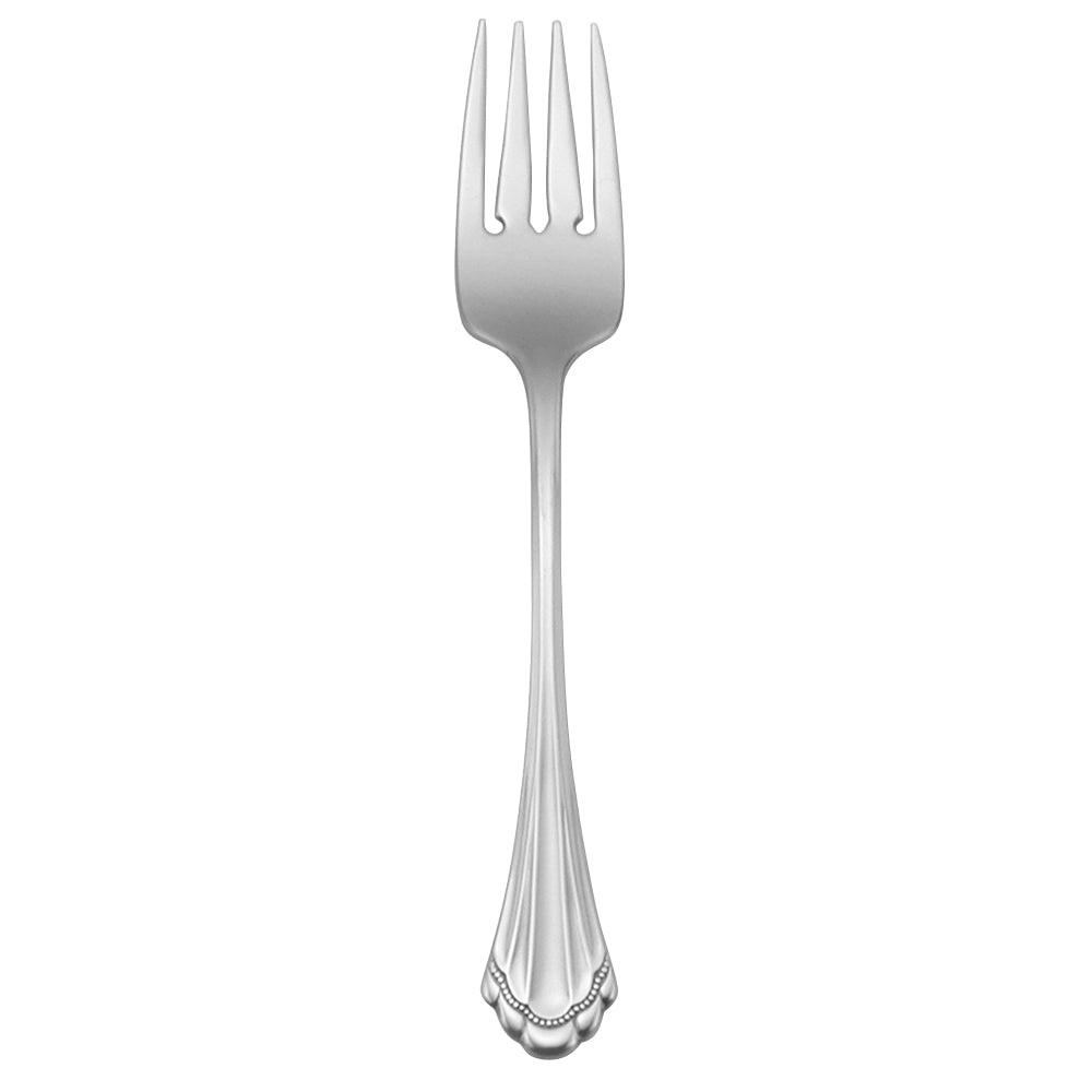 Oneida 2272FSLF Marquette 6 3/4" 18/8 Stainless Steel Extra Heavy Weight Salad Fork - 12/Pack