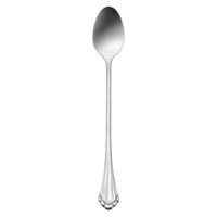Oneida 2272SITF Marquette 7 1/2" 18/8 Stainless Steel Extra Heavy Weight Iced Tea Spoon - 12/Pack