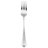 Oneida 2273FDLF Juilliard 8 1/2" 18/10 Stainless Steel Extra Heavy Weight European Table Fork - 12/Pack