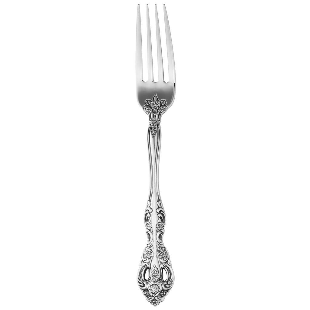 Oneida 2765FPLF Michelangelo 7 1/4" 18/10 Stainless Steel Extra Heavy Weight Dinner Fork - 12/Pack