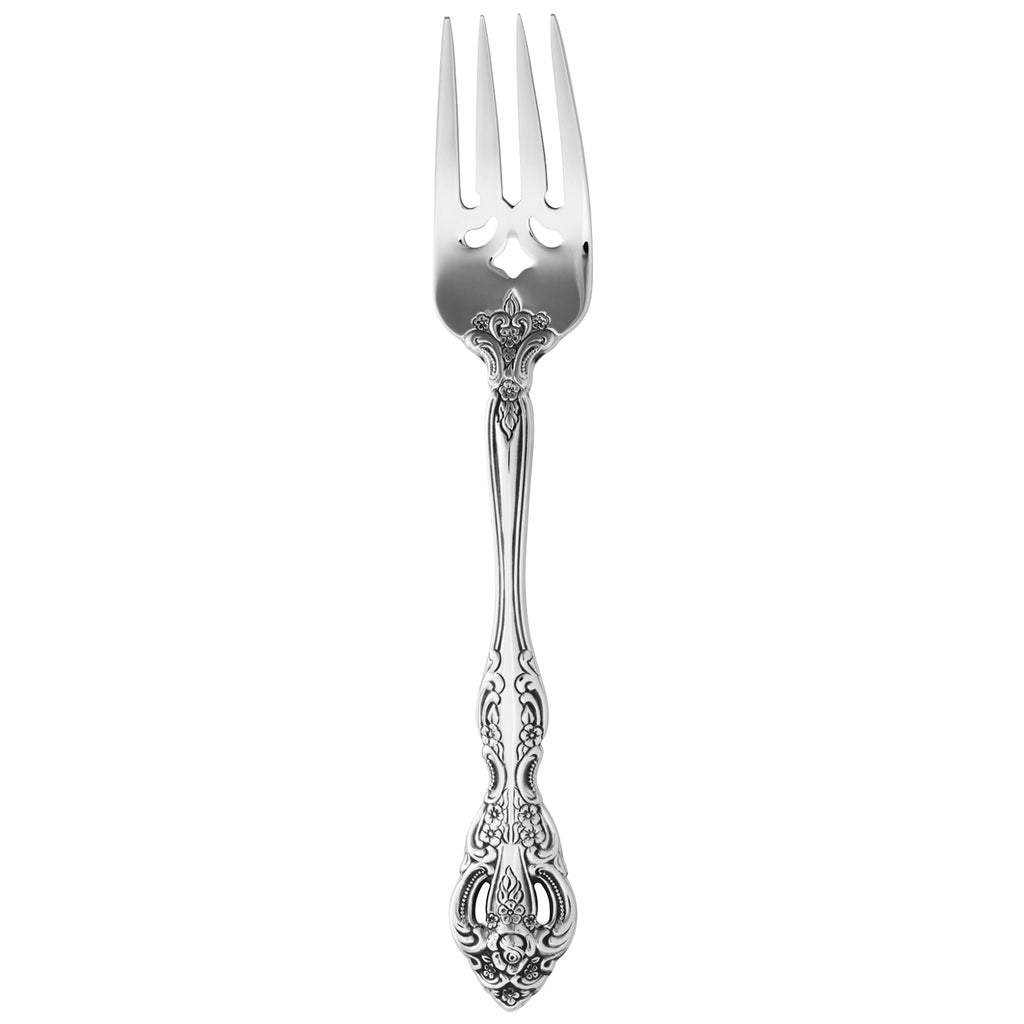 Oneida 2765FSLF Michelangelo 6 1/2" 18/10 Stainless Steel Extra Heavy Weight Salad Fork - 12/Pack