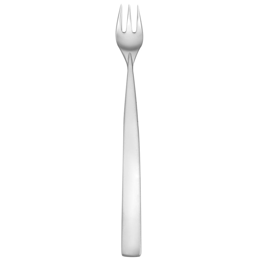 Oneida 2972FOYF Stiletto 6" 18/10 Stainless Steel Extra Heavy Weight Oyster / Cocktail Fork - 12/Pack