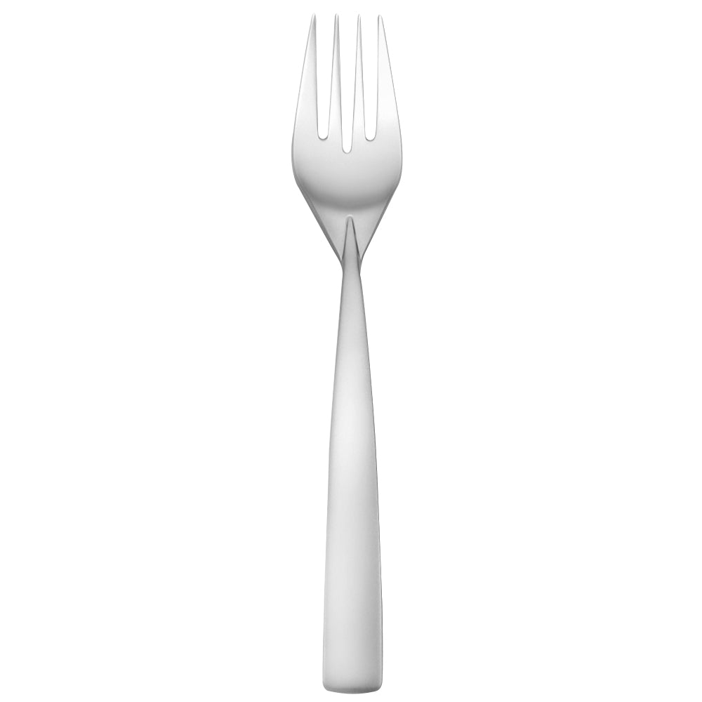 Oneida 2972FSLF Stiletto 7" 18/10 Stainless Steel Extra Heavy Weight Salad / Pastry Fork - 12/Pack