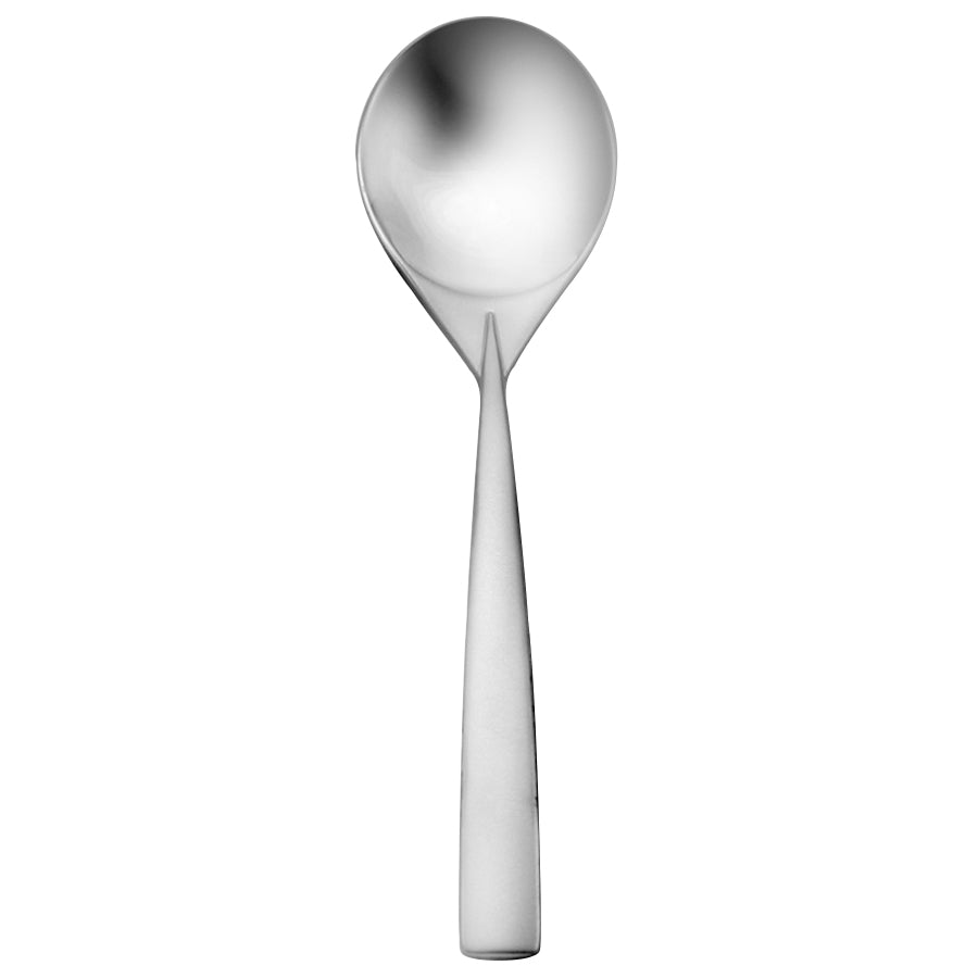 Oneida 2972SBLF Stiletto 6" 18/10 Stainless Steel Extra Heavy Weight Bouillon Spoon - 12/Pack