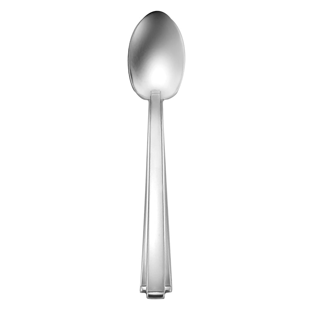 Oneida 2529SADF Etage 4 3/8" 18/10 Stainless Steel Extra Heavy Weight Coffee Spoon - 12/Pack