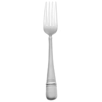 Oneida T045FDEF Satin Astragal 6 3/4" 18/10 Stainless Steel Extra Heavy Weight Dessert / Salad Fork - 12/Pack